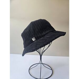 Liz Claiborne Bucket Hat Black Corduroy